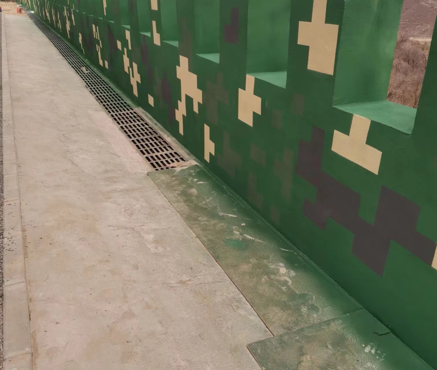 辽阳围墙迷彩喷涂,数迷彩漆